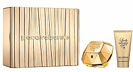 Духи, Парфюмерия, косметика Paco Rabanne Lady Million - Набор (edp/50ml + b/lot/75ml)