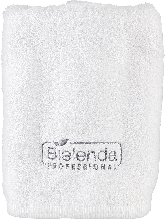 Махровое полотенце с логотипом, 50x100 - Bielenda Professional — фото N1