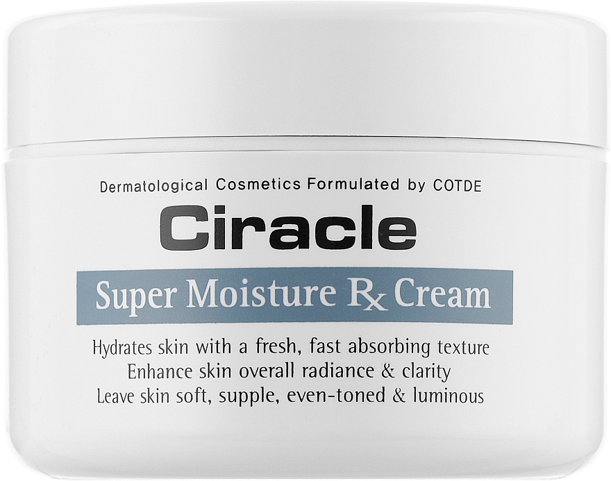 Увлажняющий крем для лица - Ciracle Super Moisture Rx Cream — фото N1