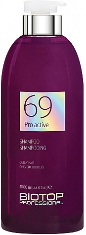 Шампунь для виткого волосся - Biotop 69 Pro Active Shampoo — фото N4