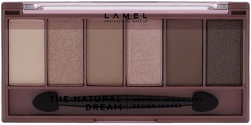 Палетка тіней для повік - LAMEL Make Up The Natural Dream Eyeshadow Palette