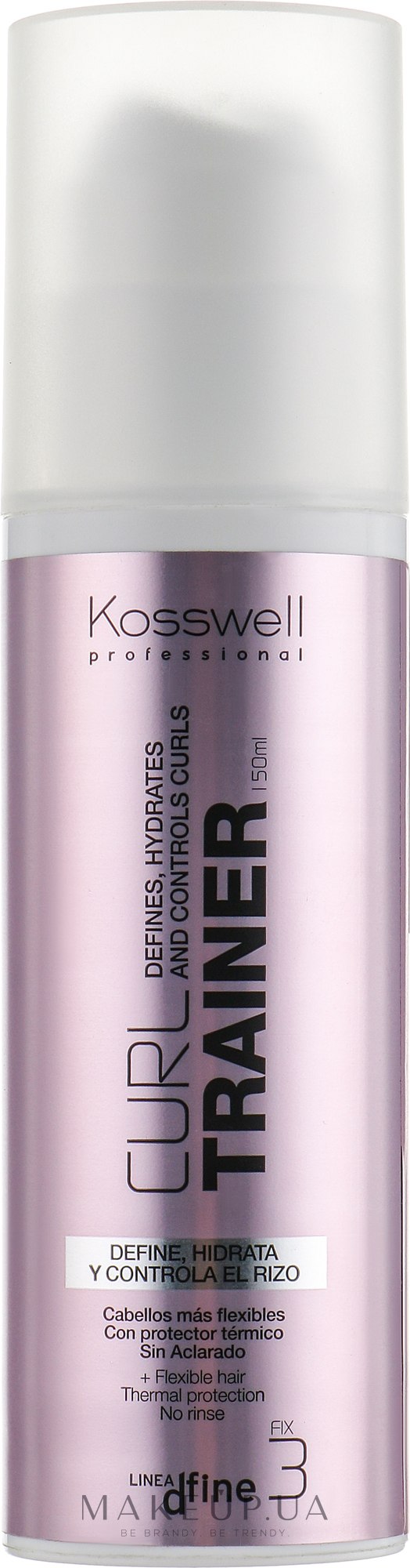 Засіб для хвилястого волосся - Kosswell Professional Dfine Curl Trainer — фото 150ml