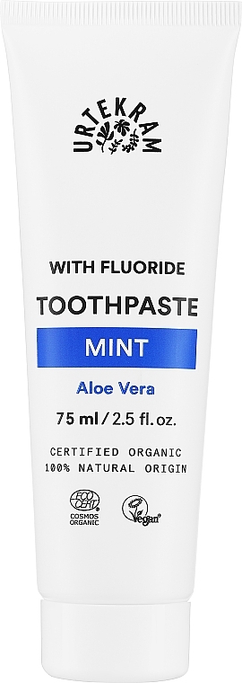 Зубна паста "М'ята" - Urtekram Mint Toothpaste — фото N1