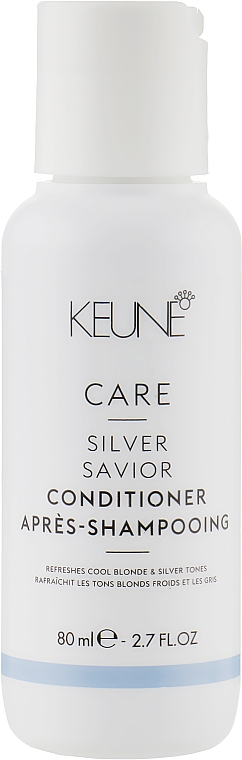 Кондиционер для волос "Серебряный блеск" - Keune Care Silver Savior Conditioner Travel Size — фото N1