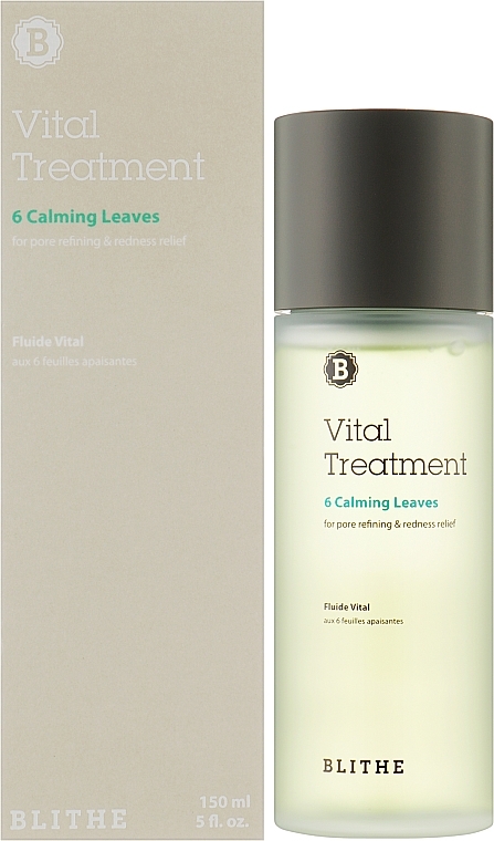 Успокаивающая эссенция для чувствительной кожи - Blithe Vital Treatment 6 Calming Leaves — фото N2