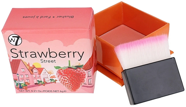 Рум'яна для обличчя - W7 Powder Blusher The Boxed Blusher — фото N1