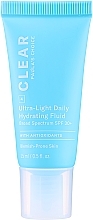 Легкий зволожувальний флюїд для обличчя - Paula's Choice Clear Ultra-Light Daily Hydrating Fluid SPF 30+ Travel Size — фото N1