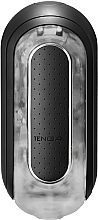 Мастурбатор зі змінною інтенсивністю, розкладний, 18х7.5, чорний - Tenga Flip Zero Electronic Vibration Black — фото N2