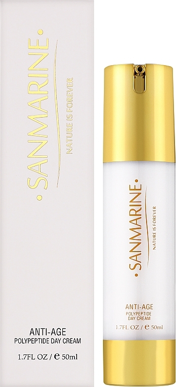 Полипептидный дневной крем для лица - Sanmarine Anti-Age Polypeptide Day Cream — фото N2