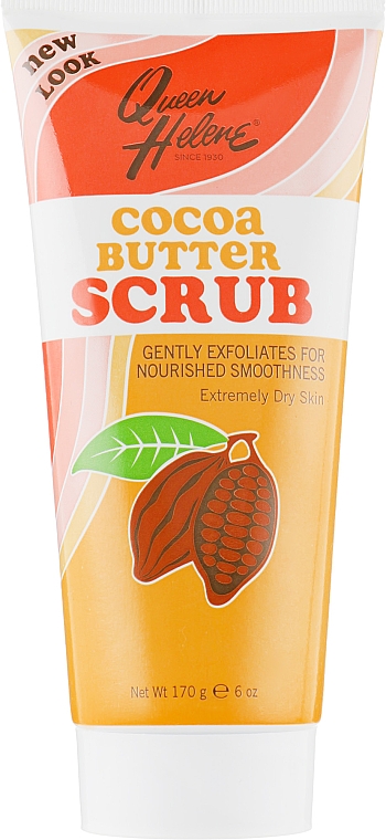 Скраб для лица с маслом какао - Queen Helene Cocoa Butter Natural Facial Scrub