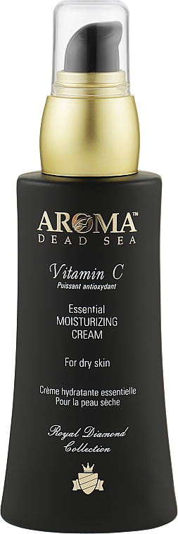 Увлажняющий крем с витамином С для сухой кожи лица - Aroma Dead Sea Vitamin C Essential Moisturizing Cream