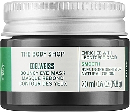 Парфумерія, косметика Маска для шкіри навколо очей - The Body Shop Edelweiss Bouncy Eye Mask