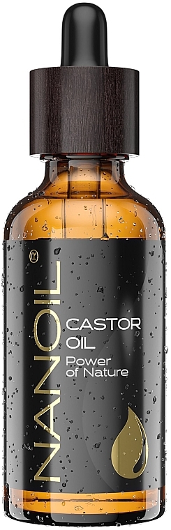 Касторовое масло - Nanoil Body Face and Hair Castor Oil — фото N1