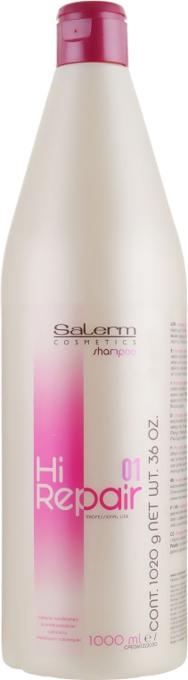Шампунь для антивікового відновлення - Salerm Hi-Repair Shampoo — фото N5