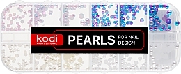 Парфумерія, косметика Перлини для дизайну нігтів, мікс №1 - Kodi Professional Pearls For Nail Design