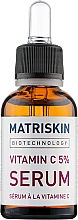 Сироватка для обличчя з вітаміном С 5% - Matriskin Vitamin C 5% Serum — фото N1