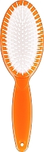 Щётка массажная овальная большая, оранжевая - Janeke — фото N1
