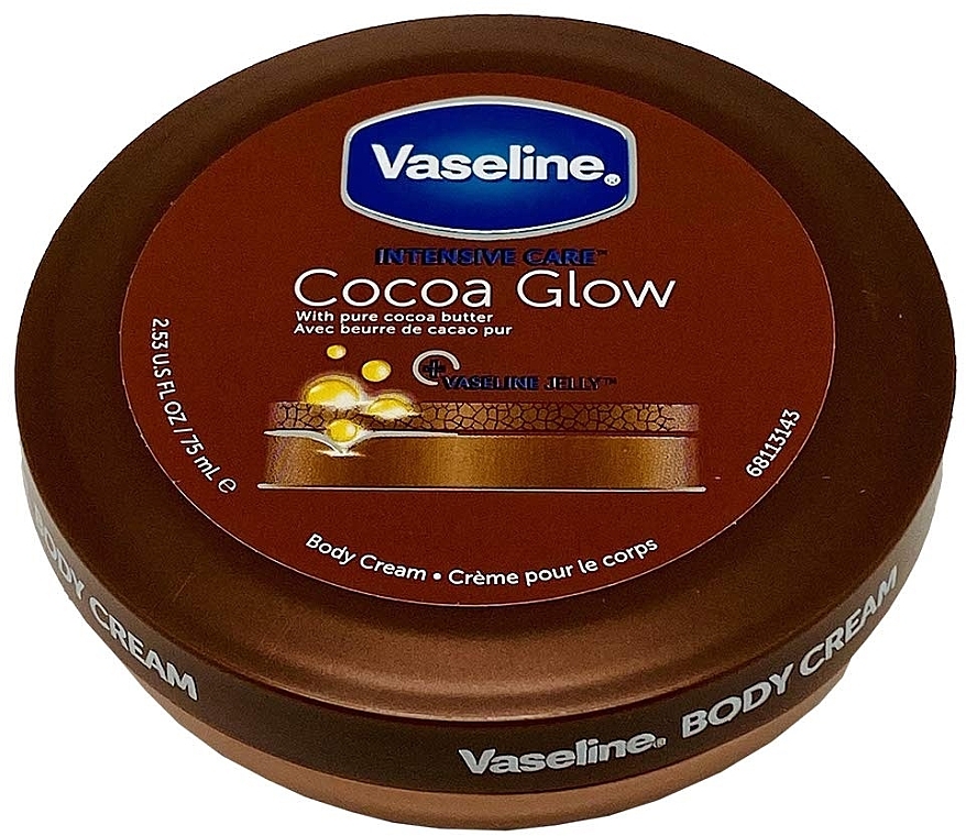Крем для тіла з какао і ефектом сяйва - Vaseline Intensive Care  Cocoa Glow Body Cream — фото N1
