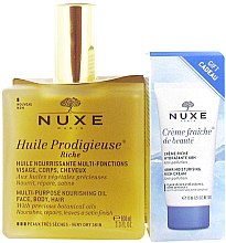 Духи, Парфюмерия, косметика Набор - Nuxe (oil/100ml + cream/15ml)