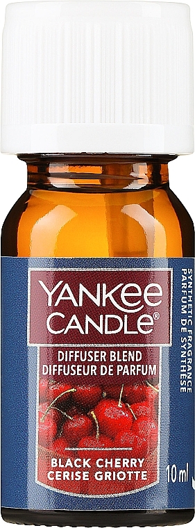 Масло для ультразвукового диффузора "Черная вишня" - Yankee Candle Black Cherry Ultrasonic Diffuser Aroma Oil  — фото N1