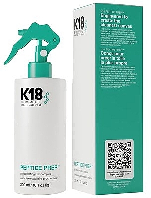 Хелатирующий комплекс для волос - K18 Hair Biomimetic Hairscience Peptide Prep Chelating Hair Complex — фото N1