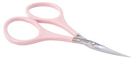 Ножницы для кутикулы розовые, SBC-11/1 - Staleks Beauty & Care 11 Type 1