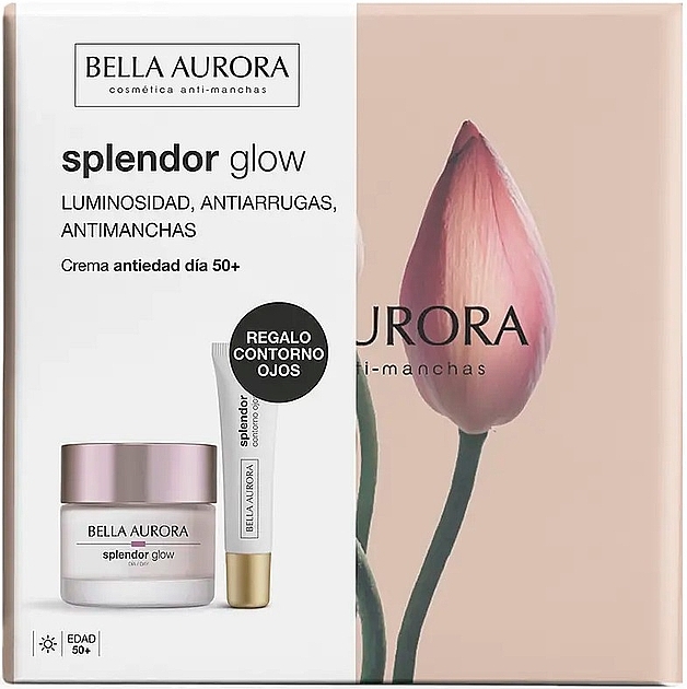 Набор - Bella Aurora Splendor Glow Set (cr/50ml + eye/cr/15ml) — фото N1