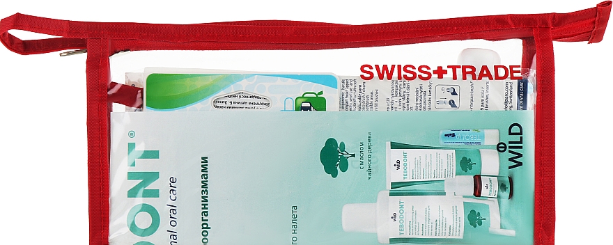 Дорожный набор, голубой, 6 продуктов - Swiss Care  — фото N1
