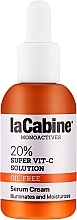 Парфумерія, косметика Крем-сироватка для освітлення та зволоження  шкіри обличчя - La Cabine 20% Super Vit-C 2 in 1 Serum Cream