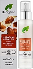 Сироватка для волосся з марокканською аргановою олією - Dr. Organic Bioactive Haircare Moroccan Argan Oil Hair Treatment Serum — фото N2