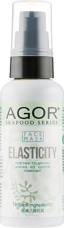 Лифтинг и детокс маска для лица - Agor Seafood Elasticity Face Mask
