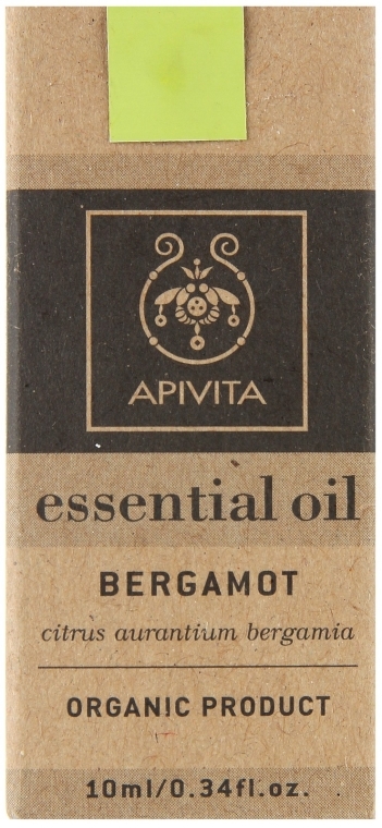 Эфирное масло "Бергамот" - Apivita Aromatherapy Organic Bergamot Oil  — фото N2