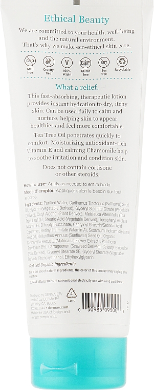 Лосьон для снятия зуда и успокоения кожи - Derma E Therapeutic Topicals Tea Tree & E Antiseptic Cream — фото N4