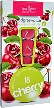 Духи, Парфюмерия, косметика Чайные свечи "Вишня", 18 шт - Admit Tea Light Essences Of Life Candles Cherry