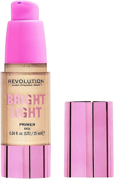 Праймер под макияж, сияющий - Makeup Revolution Illuminating Makeup Primer Bright Light — фото N1