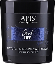 Парфумерія, косметика Натуральна соєва свічка - APIS Professional Good Life Soy Candle