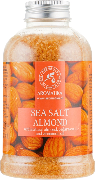 Соль морская для ванн "Миндаль" - Aromatika Bath Salt Almond