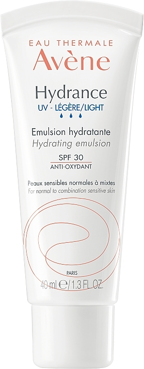 Увлажняющая эмульсия для лица - Avene Eau Thermale Hydrance Light Hydrating Emulsion SPF 30