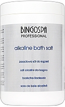Парфумерія, косметика Лужна сіль для ванни - BingoSpa Alkaline Bath Salt