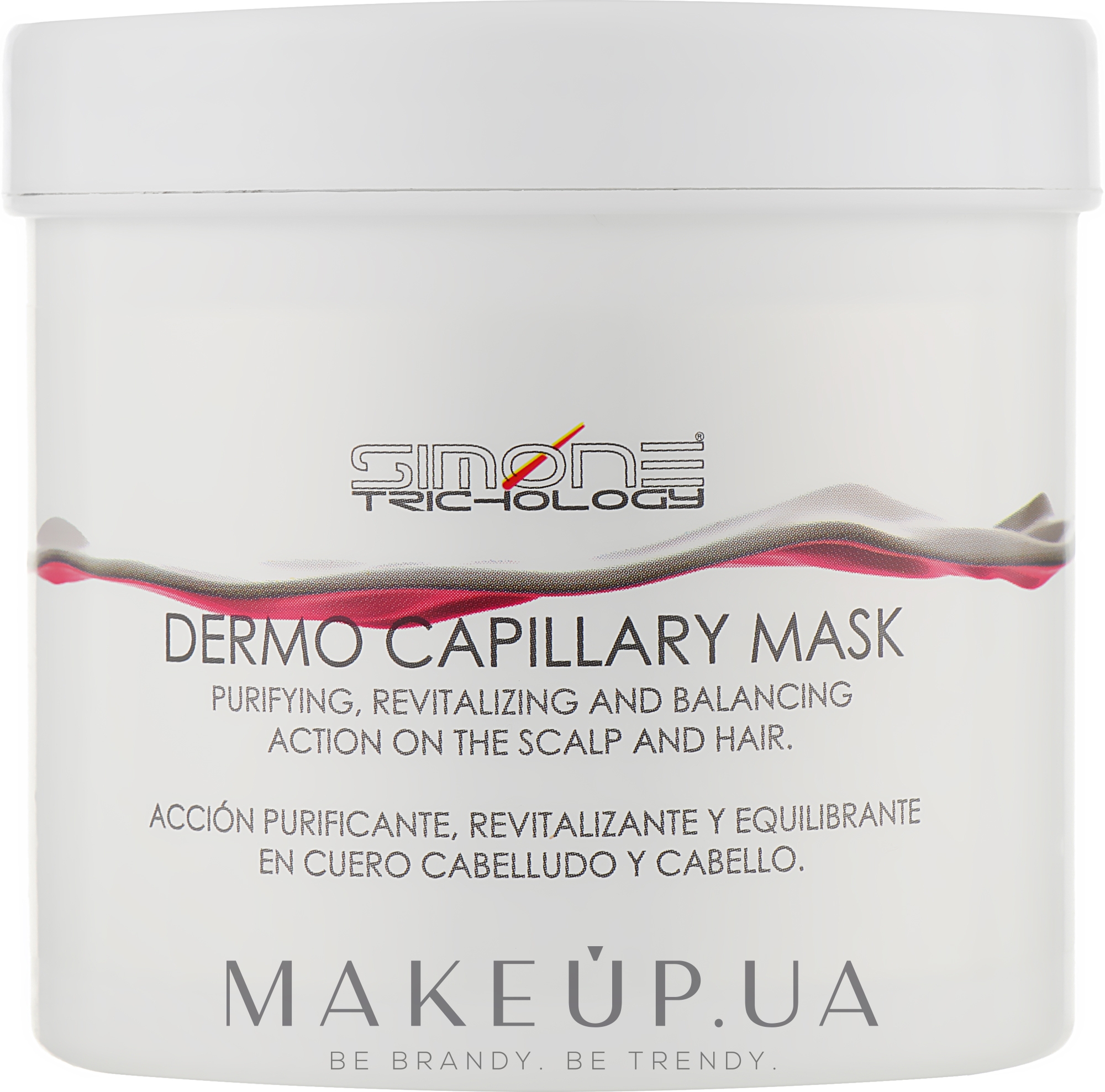 Маска-пилинг для волос "Дермокапилляр" - Simone Trichology Dermo Capillary Mask Treatment — фото 500ml