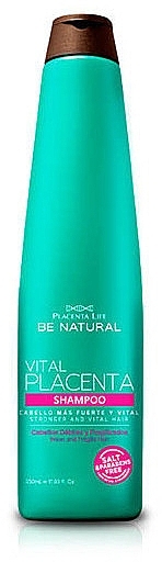 Шампунь для ослабленных волос - Placenta Life Be Natural Vital Placenta Shampoo — фото N1