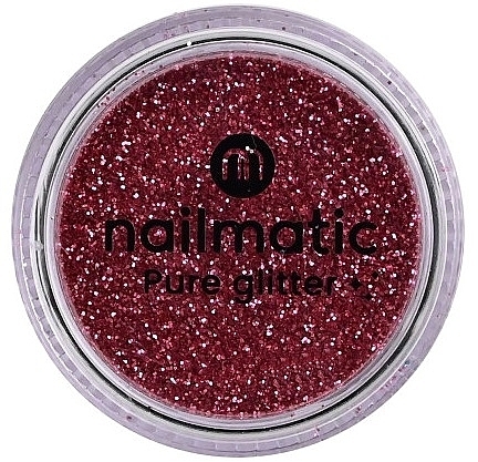 Блискітки для дизайну нігтів - Nailmatic Pure Glitter Small Pink Glitter — фото N1