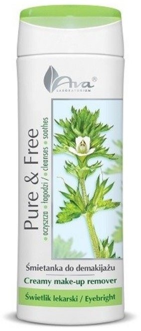 Крем для зняття макіяжу - AVA Laboratorium Pure & Free Creamy Make-up Remover — фото N1