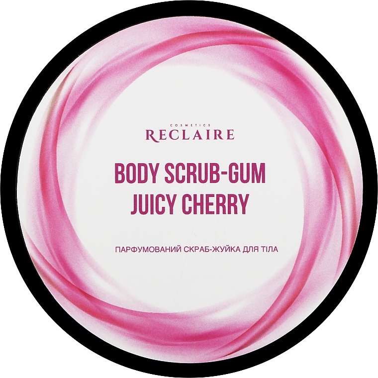 Парфумований скраб-жуйка для тіла "Juicy cherry" - Reclaire Body Scrub-Gum Juicy Cherry — фото N1