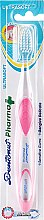 Парфумерія, косметика Зубна щітка ультрам'яка, рожева - Dentonet Pharma UltraSoft Toothbrush