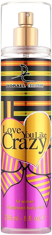 Dorall Collection Love You Like Crazy - Мист для тела — фото N1