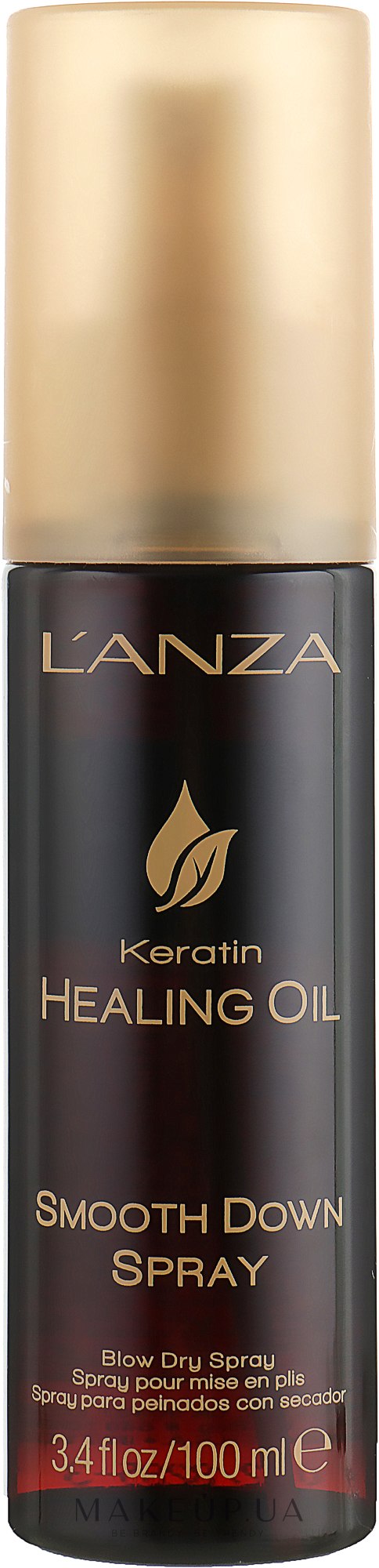 Спрей для гладкої укладки - L`anza Keratin Healing Oil Smooth Down Spray — фото 100ml
