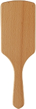 Щітка дерев'яна для волосся 01919 - Eurostil Paddle Cushion Wooden Large — фото N2