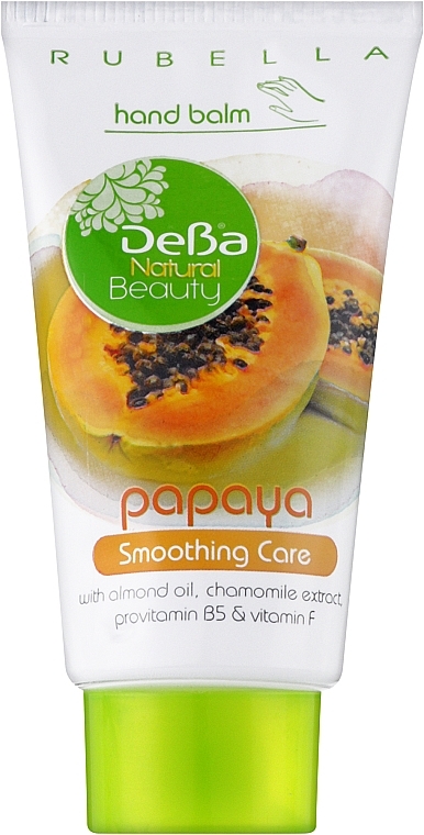 Бальзам для рук "Papaya" - DeBa Natural Beauty Hand Balm — фото N1