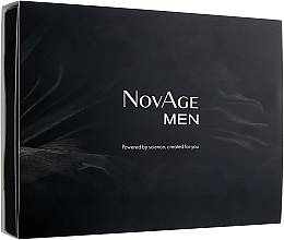 Набор - Oriflame NovAge Men Set (gel/50ml + serum/50ml + gel/15ml + cleancer/125ml) — фото N10